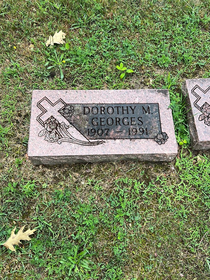 Dorothy M. Georges's grave. Photo 1