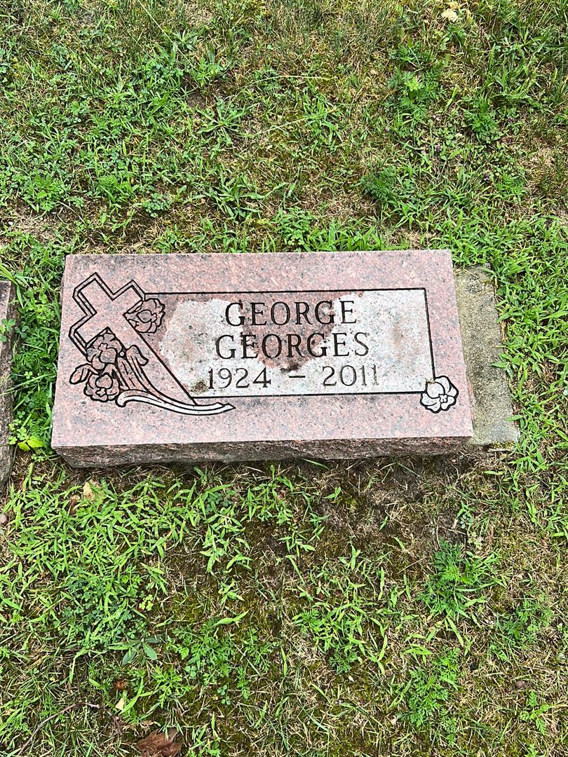 George Georges's grave. Photo 1