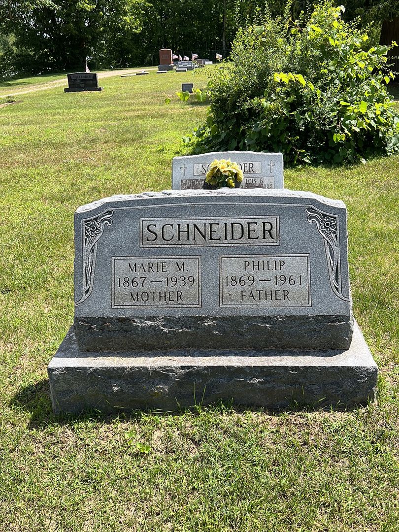 Philip Schneider's grave. Photo 1