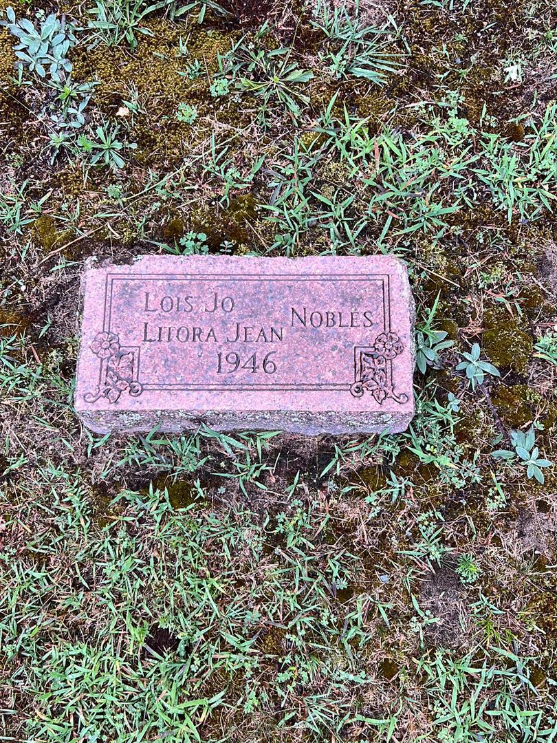 Lois Jo Nobles's grave. Photo 1