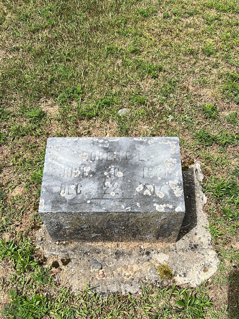 Robert L. Teboe's grave. Photo 1