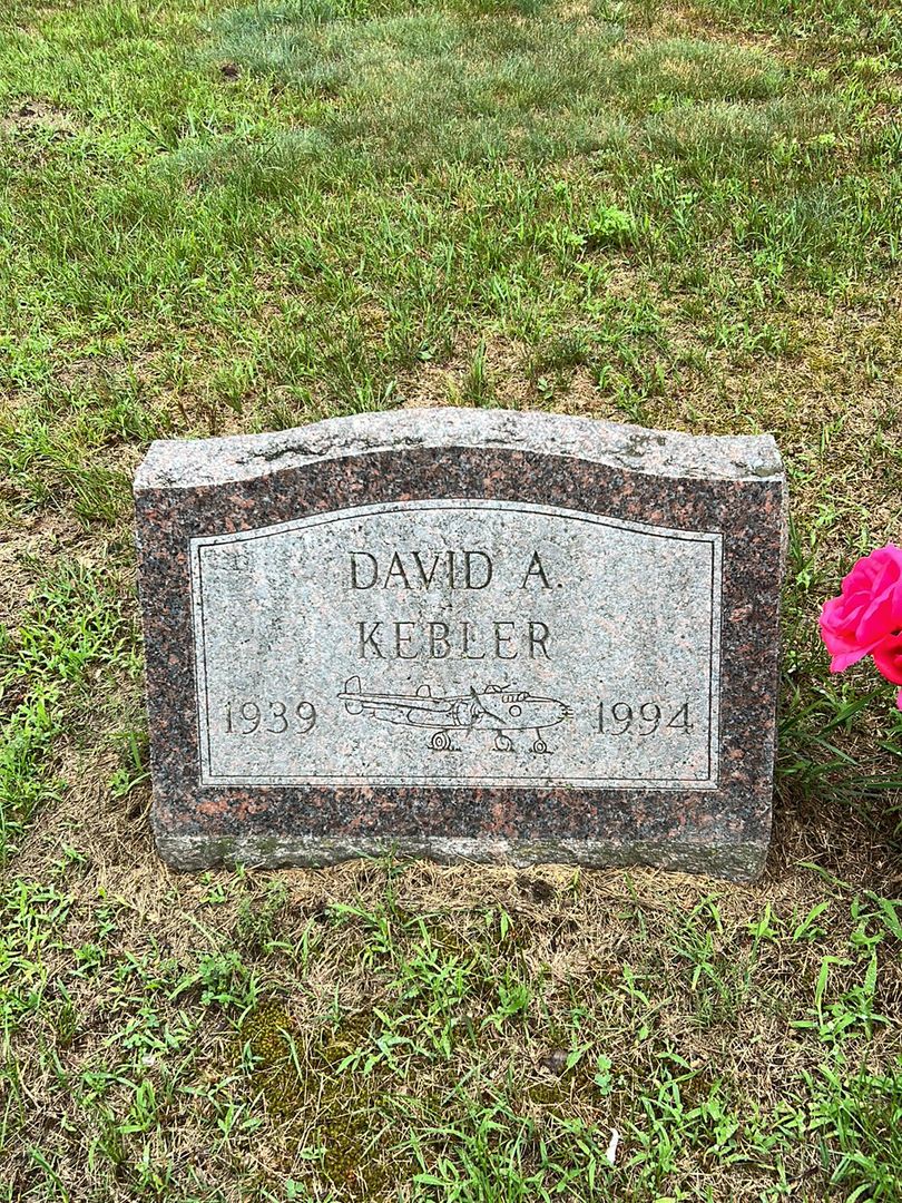 David A. Kebler's grave. Photo 1