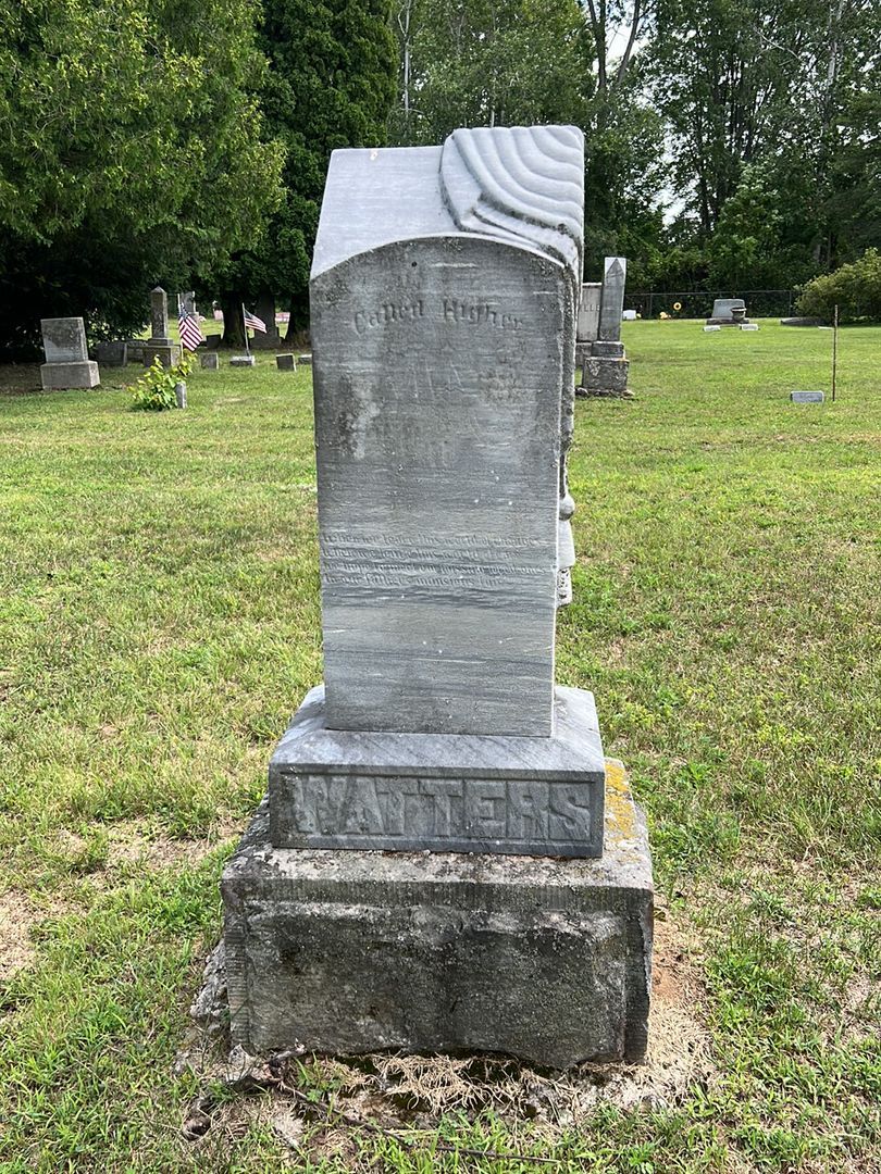 Elizabeth Watters's grave. Photo 1