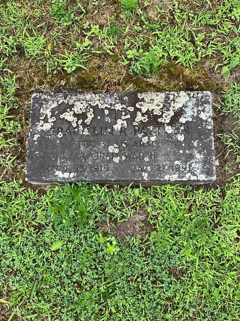 John A. Patteen's grave. Photo 1