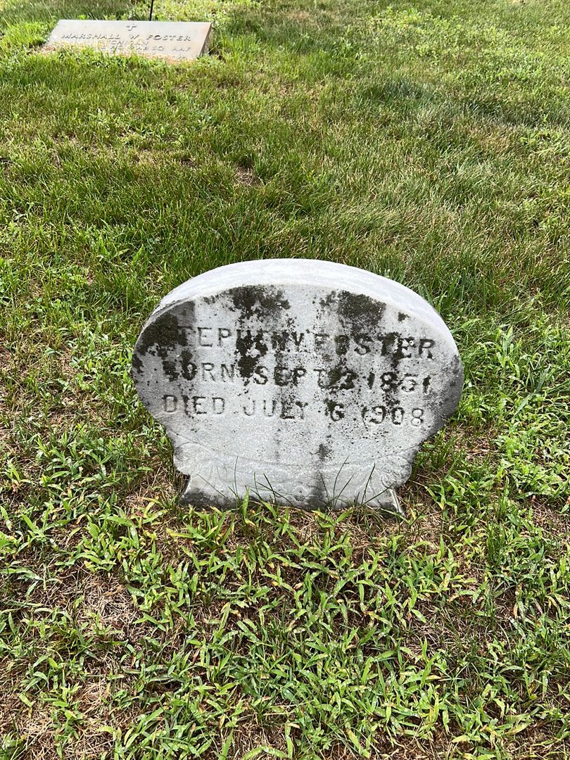Stepheny Foster's grave. Photo 1