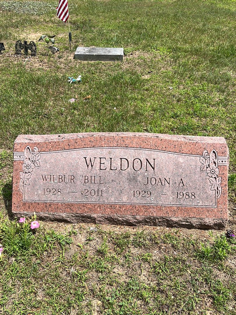 Joan A. Weldon's grave. Photo 1