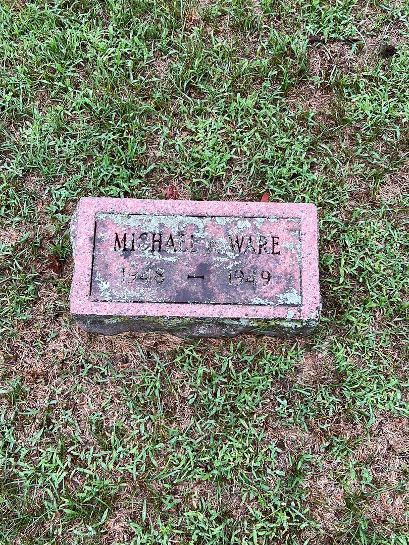 Michael A. Ware's grave. Photo 1